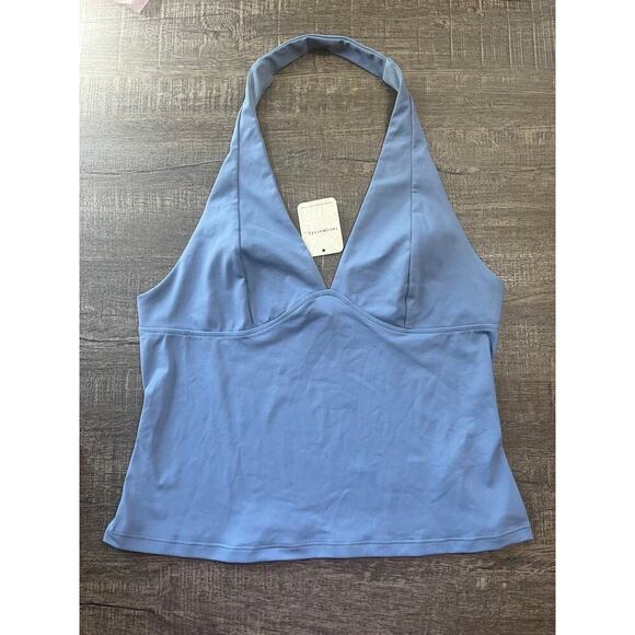 Intimately Free People Still Here Halter Cami - Blue - Picture 1 of 8